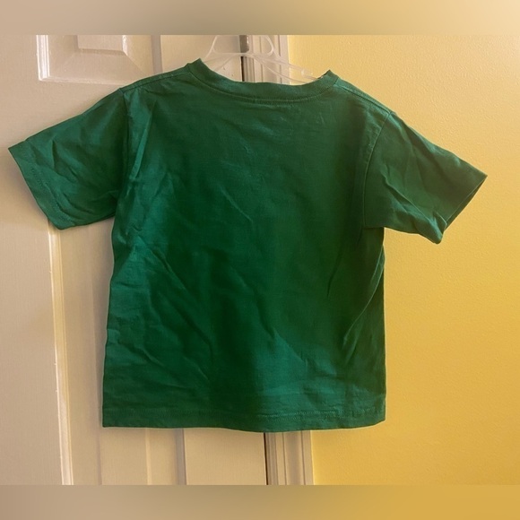 Troublemaker Boys Size 5/6 Green Funny T-Shirt - Picture 2 of 3